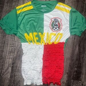 Shirred Mexico soccer jersey